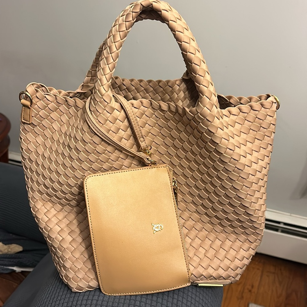 Steve Madden Woven Tote Bag